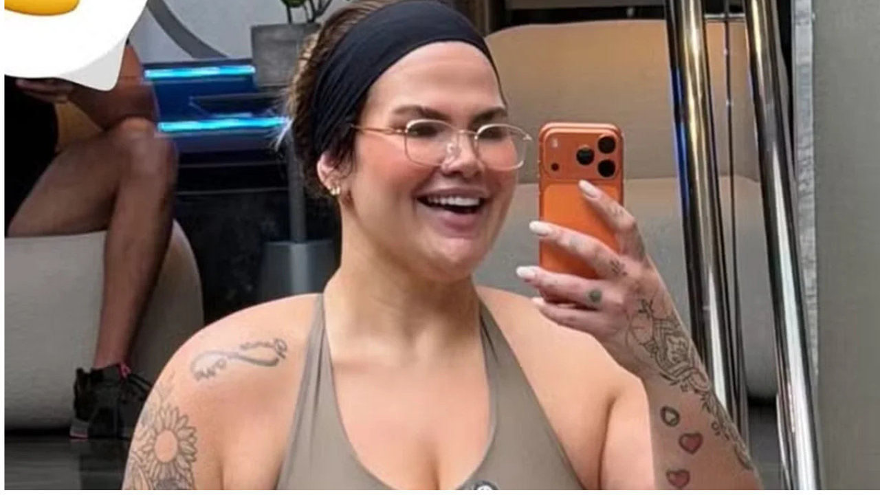 Thais Carla em momento de lazer