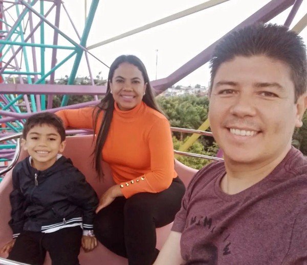 Benício Xavier de Freitas e família