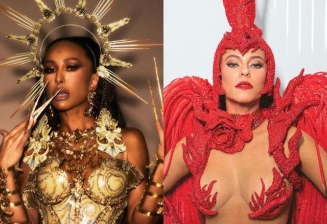 Musa do Carnaval 2025 desfilando